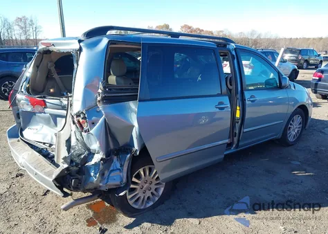 2010 Toyota Sienna Xle from USA, damaged, VIN 5TDYK4CC6AS320562